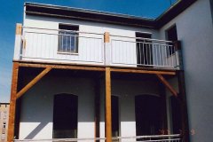Balkon Halle