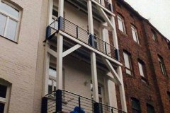 Balkon Halle